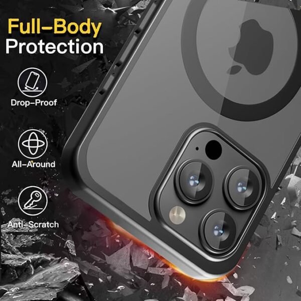 Ultra Hybrid Magfit Back Cover Case Compatible with iPhone 15 Pro