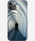 Apple Iphone 11 Pro Max back covers abstract background architecture lines details modern architecture generative ia