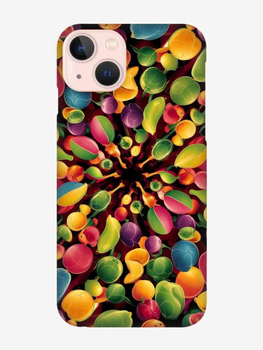Apple Iphone 14 Back Covers abstract colourful fruits background fruits website banner background