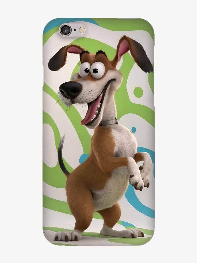 Apple Iphone 6S Plus back Covers 3d rendering cartoon like dog