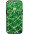 Honor 8 Back Covers Geometrical Network Background Green White Background Ai Generative