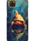 Honor 9s Back Covers Low Poly Turtle Dark Background Generative Ai