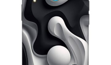 Honor P30 Lite Back Covers Experiment With Organic Fluid Shapes Abstract Artwork Ai Generated