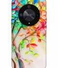 Honor X9b (5g) Back Covers Elegant Colorful Tree With Vibrant Leaves Hanging