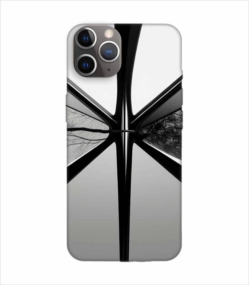 Apple Iphone 11 Pro Max Back Case Covers Abstract Shape Design Flowers Branches Vines Wallpaper Background Illustration Elements