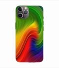 Apple Iphone 11 Pro Max Back Case Covers Abstract Swirl Painting Wallpaper Design