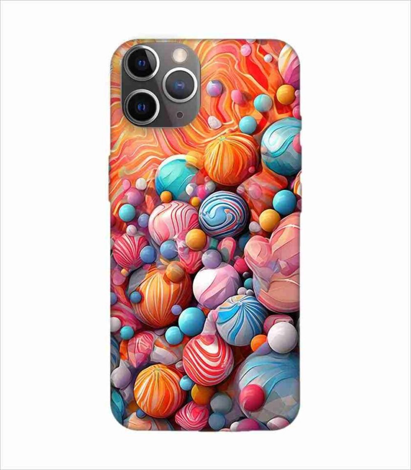 Apple Iphone 11 Pro Max Back Case Covers Abstract Texture Background