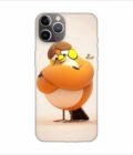 Apple Iphone 11 Pro Max Back Case Covers Cartoon Character Man With Glasses Hat