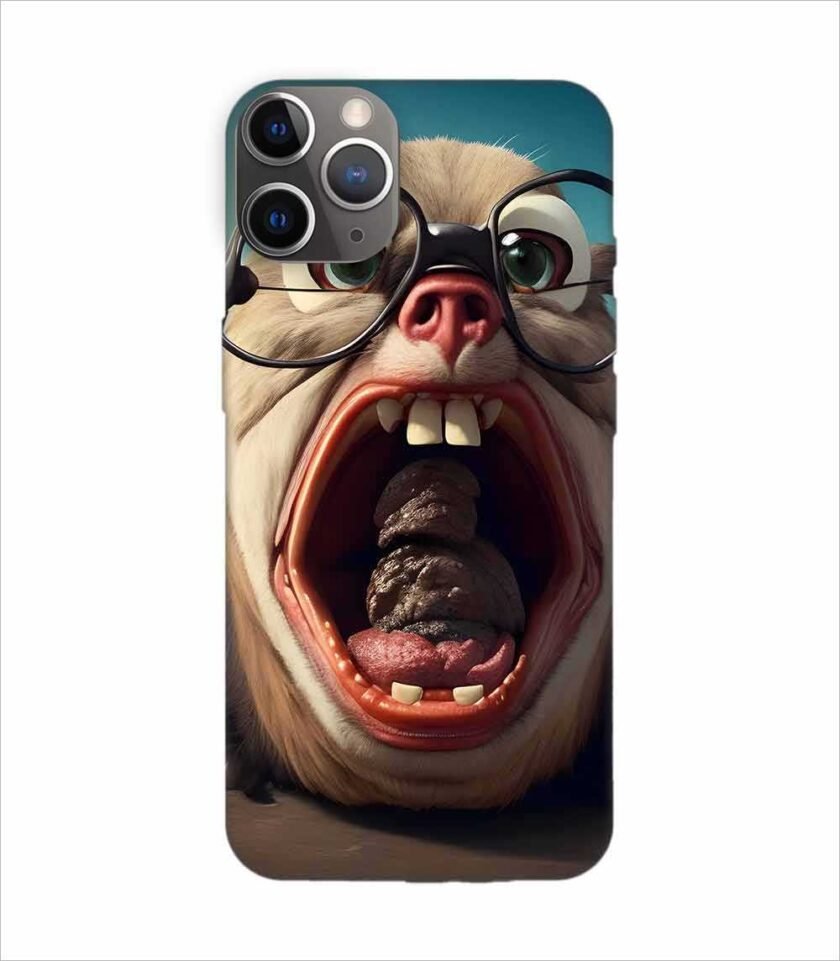 Apple Iphone 11 Pro Back Case Covers Animated Character 3D Image Official Animal Bengal Tiger Symbolism Represents Power Grace