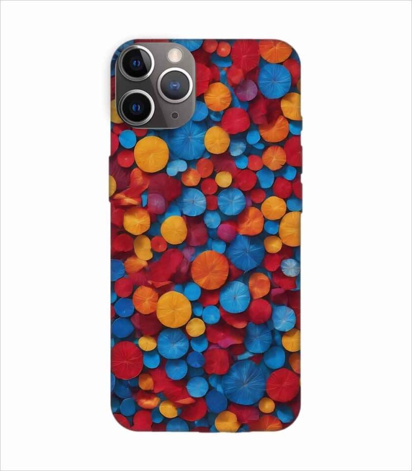 Apple Iphone 11 Pro Back Case Covers Blue Background