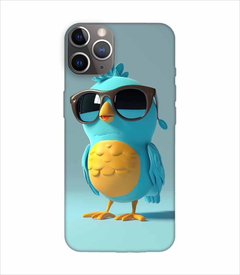 Apple Iphone 11 Pro Back Case Covers Cartoon Digital Avatar Tweeting Translate