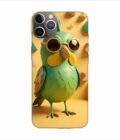 Apple Iphone 11 Pro Back Case Covers Colorful Bird With Big Eyes Pair Goggles