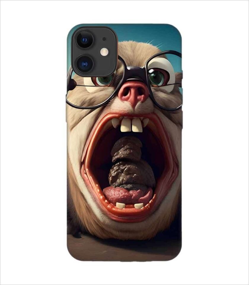 Apple Iphone 11 Back Case Covers Animated Character 3D Image Official Animal Bengal Tiger Symbolism Represents Power Grace