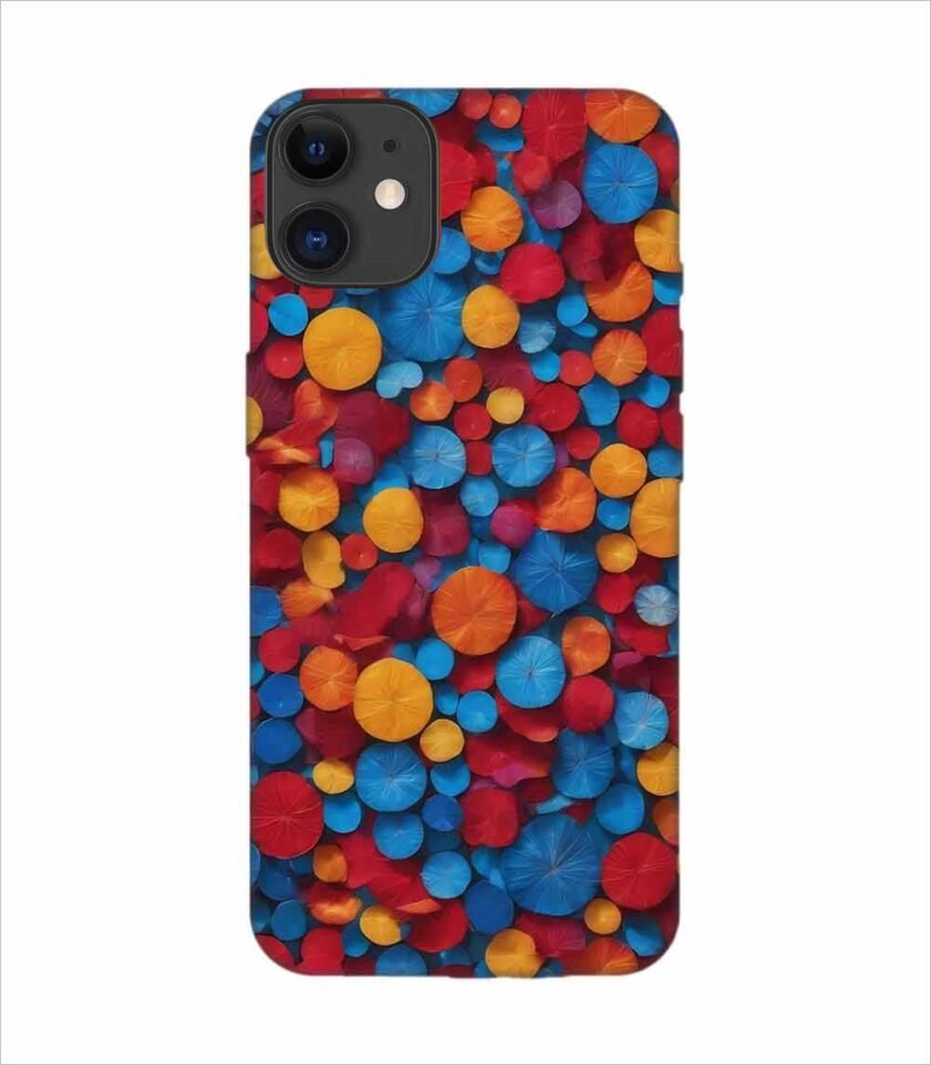 Apple Iphone 11 Back Case Covers Blue Background