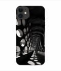Apple Iphone 11 Back Case Covers Bridge That Has Tunnel That Has Lot Holes It