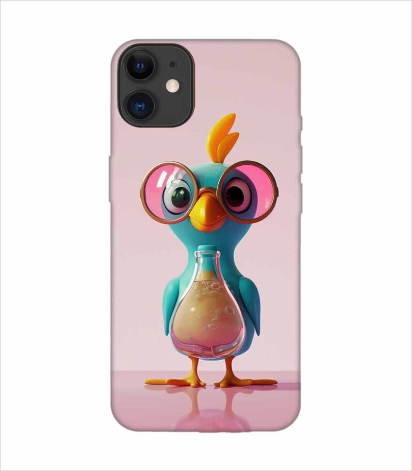 Apple Iphone 11 Back Case Covers Cartoon Digital Avatar Beaker Babe