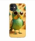 Apple Iphone 11 Back Case Covers Colorful Bird With Big Eyes Pair Goggles