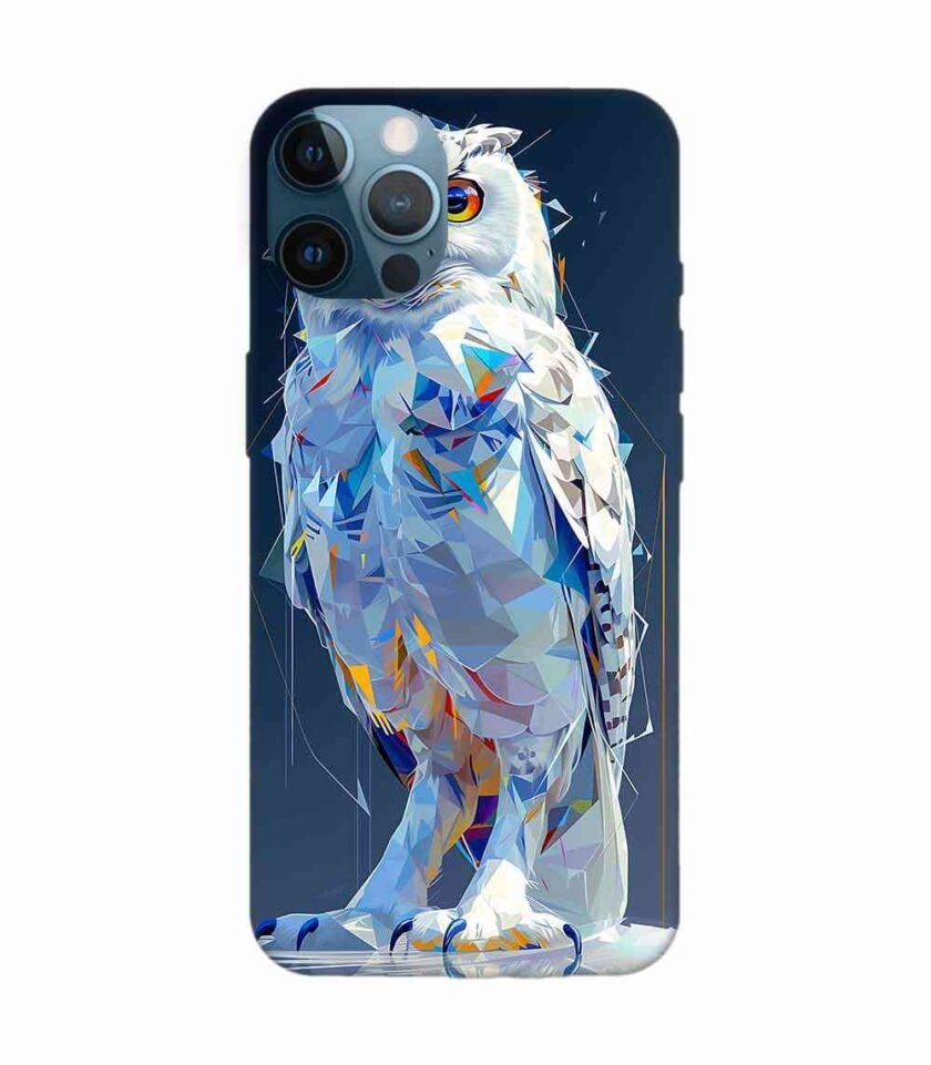 Apple Iphone 12 Mini Back Case Covers Captivating Animal Portraits Cyber Pet Style Vibrant Colors Stunning Digital Art