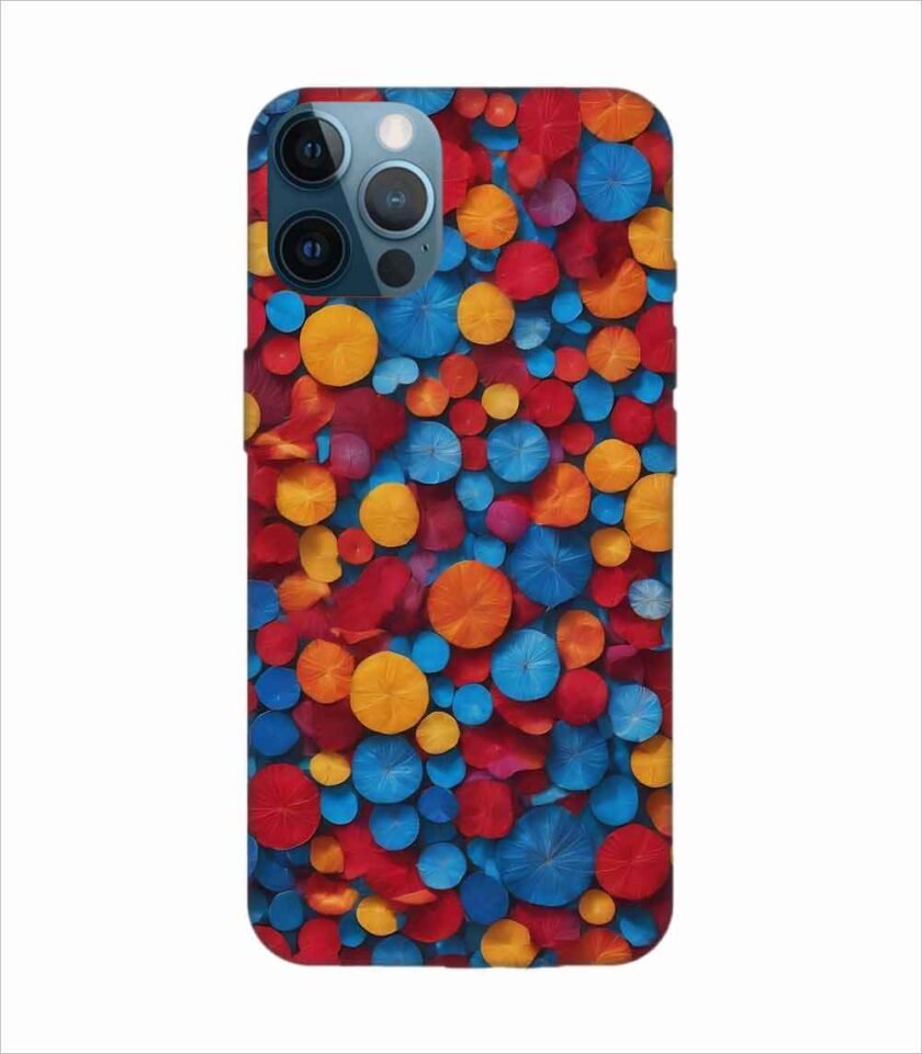 Apple Iphone 12 Pro Max Back Case Covers Blue Background