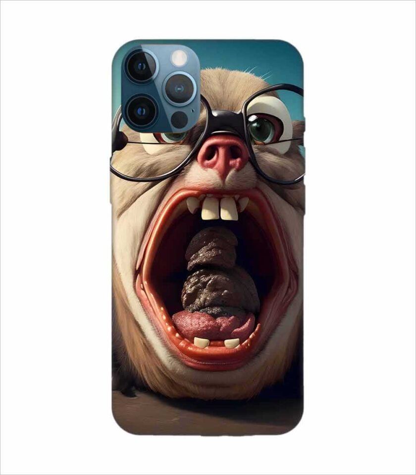 Apple Iphone 12 Pro Back Case Covers Animated Character 3D Image Official Animal Bengal Tiger Symbolism Represents Power Grace