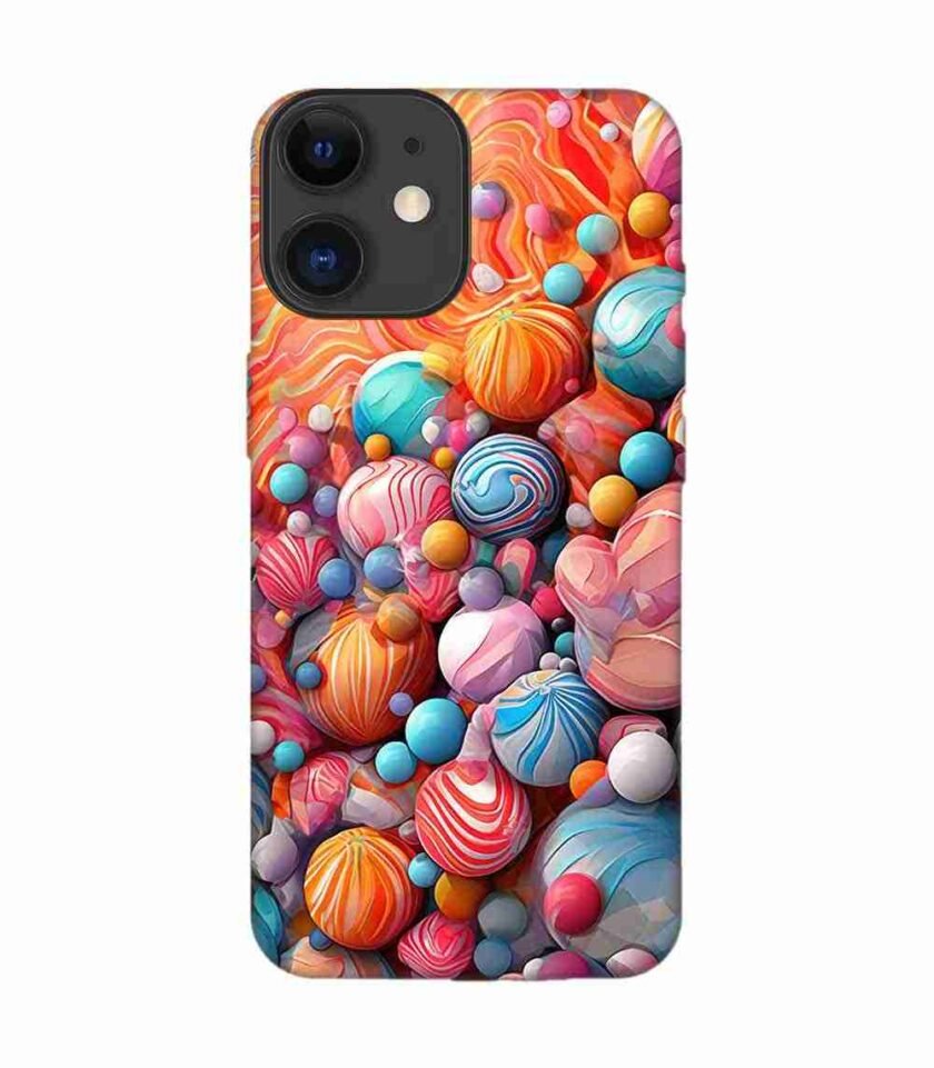 Apple Iphone 12 Back Case Covers Abstract Texture Background