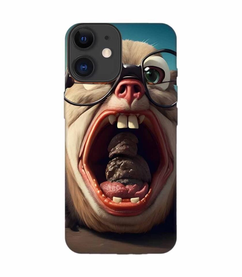Apple Iphone 12 Back Case Covers Animated Character 3D Image Official Animal Bengal Tiger Symbolism Represents Power Grace