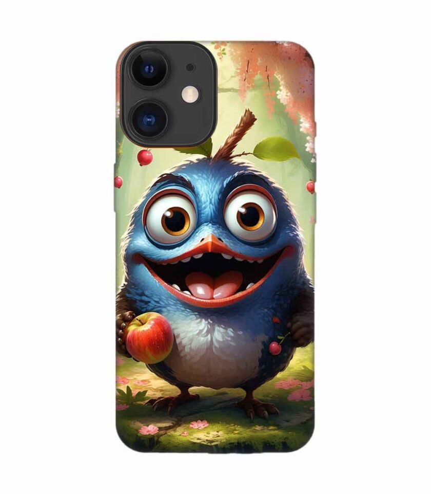 Apple Iphone 12 Back Case Covers Apple With Big Smile It S Face