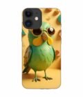 Apple Iphone 12 Back Case Covers Colorful Bird With Big Eyes Pair Goggles