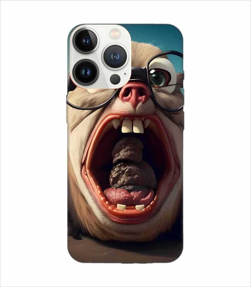 Apple Iphone 13 Pro Max Back Case Covers Animated Character 3D Image Official Animal Bengal Tiger Symbolism Represents Power Grace