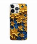 Apple Iphone 13 Pro Back Case Covers Colorful Background With Blue Yellow Background