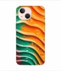 Apple Iphone 14 Plus Back Case Covers Abstract Geometric Mobile Wallpaper Background