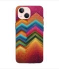 Apple Iphone 14 Plus Back Case Covers Artistic Background Wallpaper With Color Halftone Effect