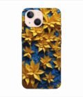 Apple Iphone 14 Plus Back Case Covers Colorful Background With Blue Yellow Background