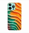 Apple Iphone 14 Pro Max Back Case Covers Abstract Geometric Mobile Wallpaper Background
