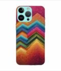 Apple Iphone 14 Pro Max Back Case Covers Artistic Background Wallpaper With Color Halftone Effect