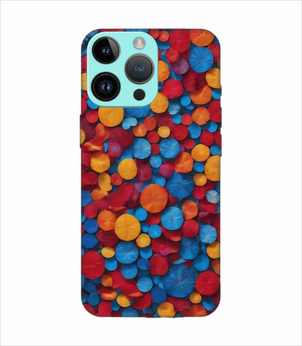 Apple Iphone 14 Pro Max Back Case Covers Blue Background