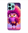 Apple Iphone 14 Pro Max Back Case Covers Cartoon Character With Pink Bird Its Head
