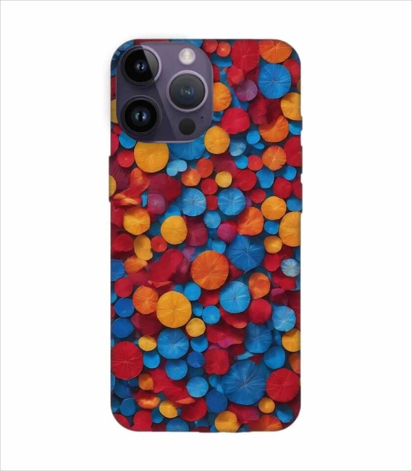 Apple Iphone 14 Pro Back Case Covers Blue Background