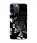 Apple Iphone 14 Pro Back Case Covers Bridge That Has Tunnel That Has Lot Holes It