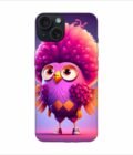 Apple Iphone 15 Pro Max Back Case Covers Cartoon Character With Pink Bird Its Head
