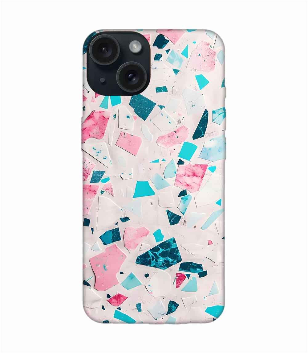 Apple Iphone 15 Pro Max Back Case Covers Colorful Piece Paper With Words Little Blue It