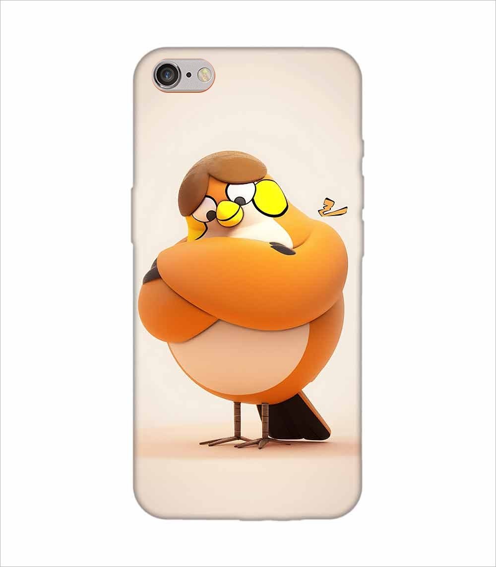 Apple Iphone 15 Pro Back Case Covers Cartoon Character Man With Glasses Hat