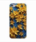 Apple Iphone 15 Pro Back Case Covers Colorful Background With Blue Yellow Background