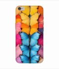 Apple Iphone 15 Back Case Covers Closeup Colorful Butterfly Collection Display