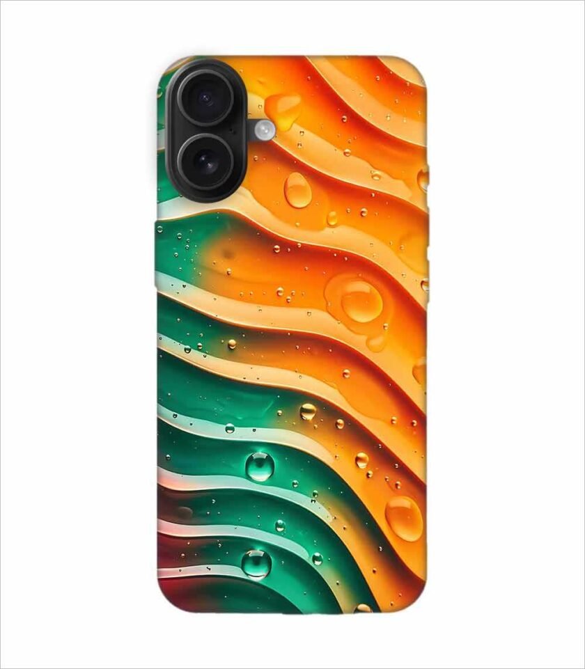 Apple Iphone 16 Plus Back Case Covers Abstract Geometric Mobile Wallpaper Background
