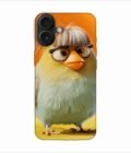 Apple Iphone 16 Plus Back Case Covers Close Up Bird With Wig Glasses
