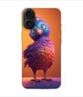 Apple Iphone 16 Plus Back Case Covers Colorful Bird Is Standing Table Generative Ai Image