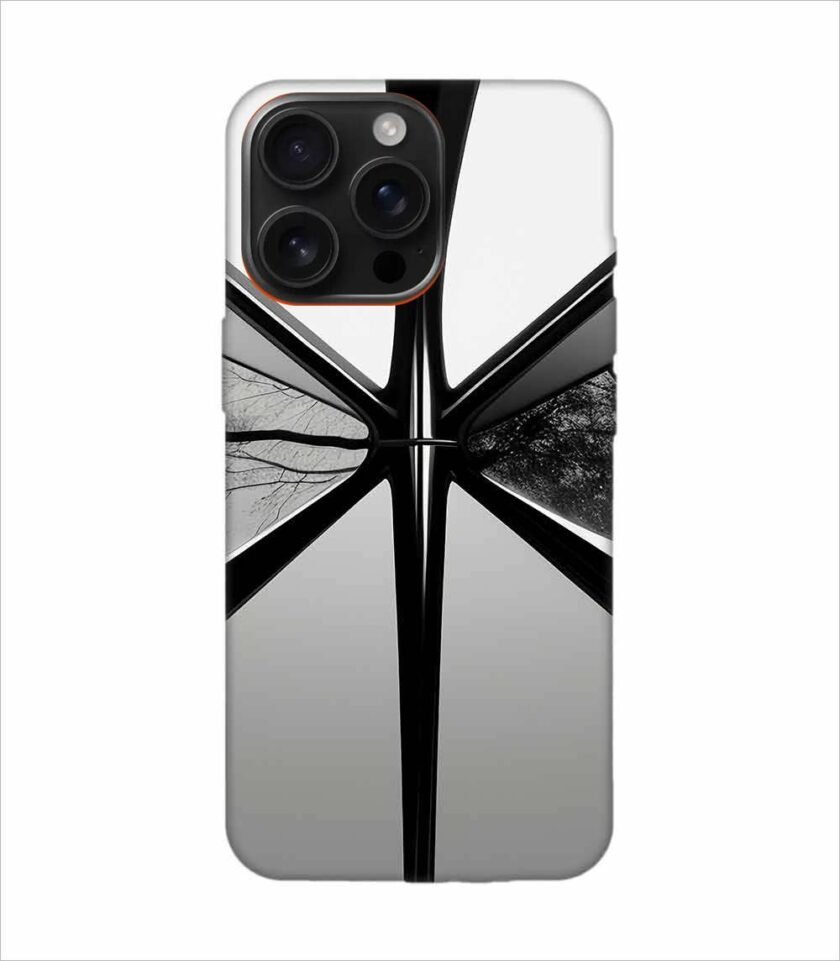 Apple Iphone 16 Pro Max Back Case Covers Abstract Shape Design Flowers Branches Vines Wallpaper Background Illustration Elements