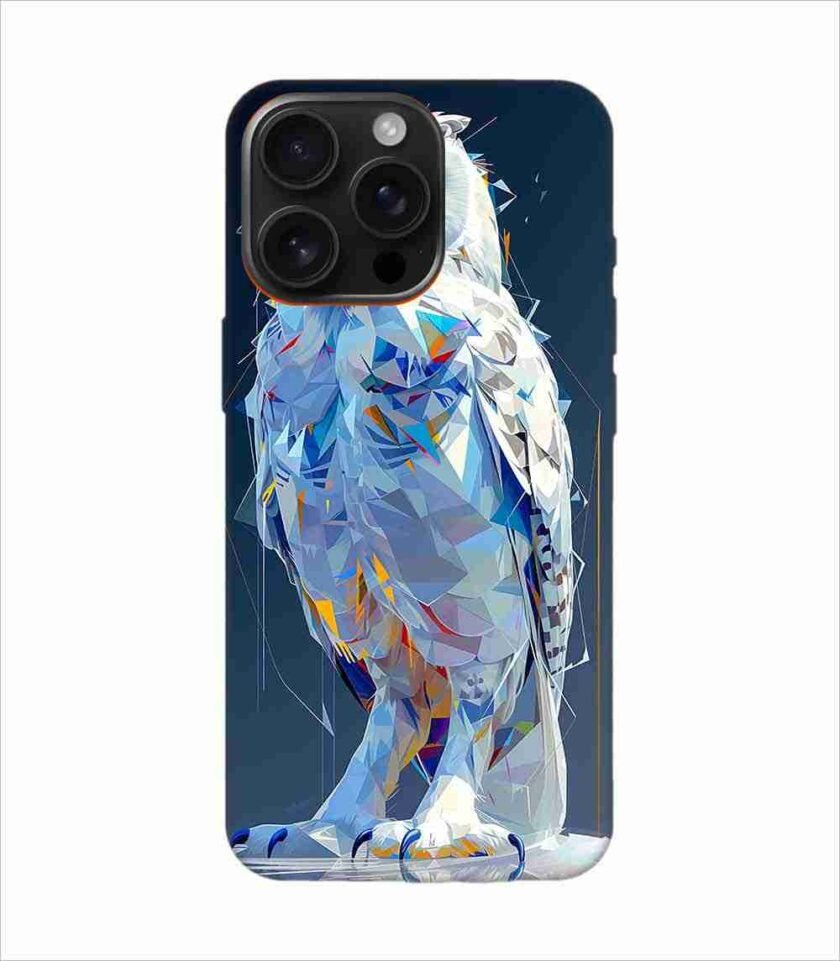 Apple Iphone 16 Pro Max Back Case Covers Captivating Animal Portraits Cyber Pet Style Vibrant Colors Stunning Digital Art