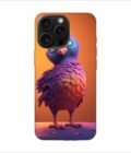 Apple Iphone 16 Pro Max Back Case Covers Colorful Bird Is Standing Table Generative Ai Image